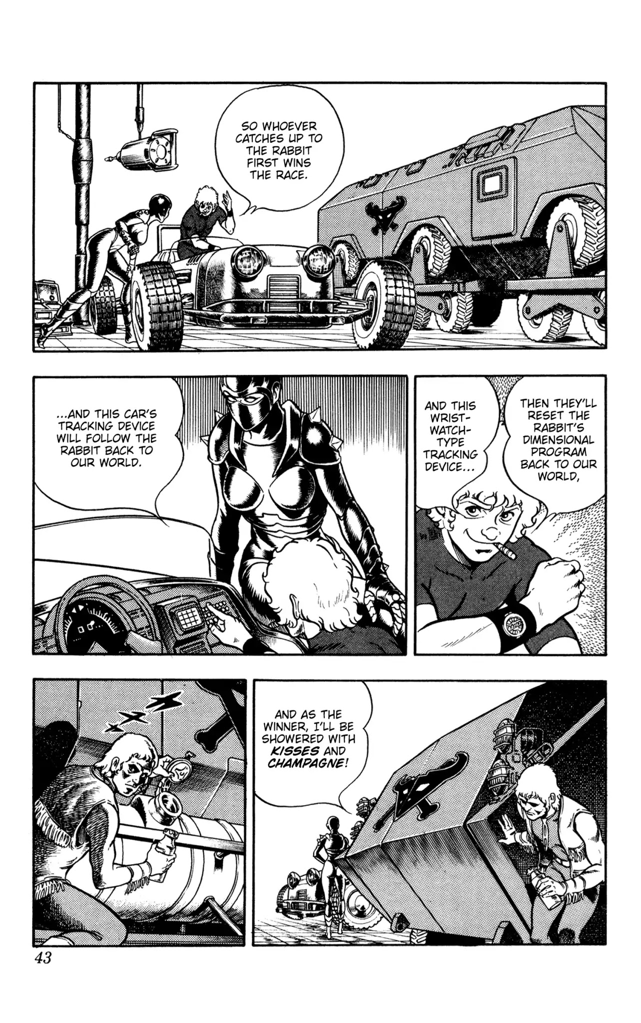 Space Adventure Cobra Chapter 10.16 page 43 - Vol.10 Chapter 16: The Extradimensional Race