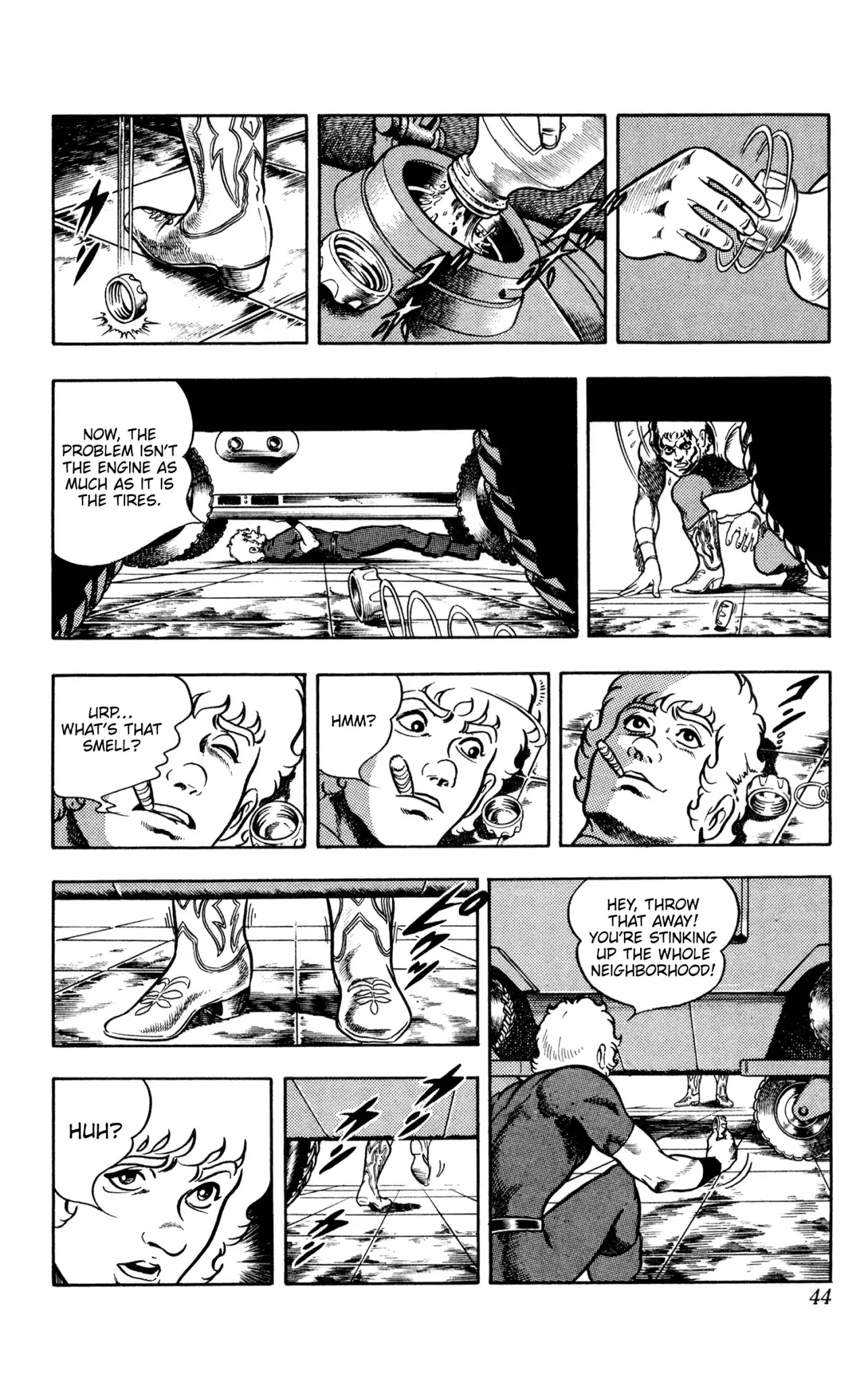 Space Adventure Cobra Chapter 10.16 page 44 - Vol.10 Chapter 16: The Extradimensional Race