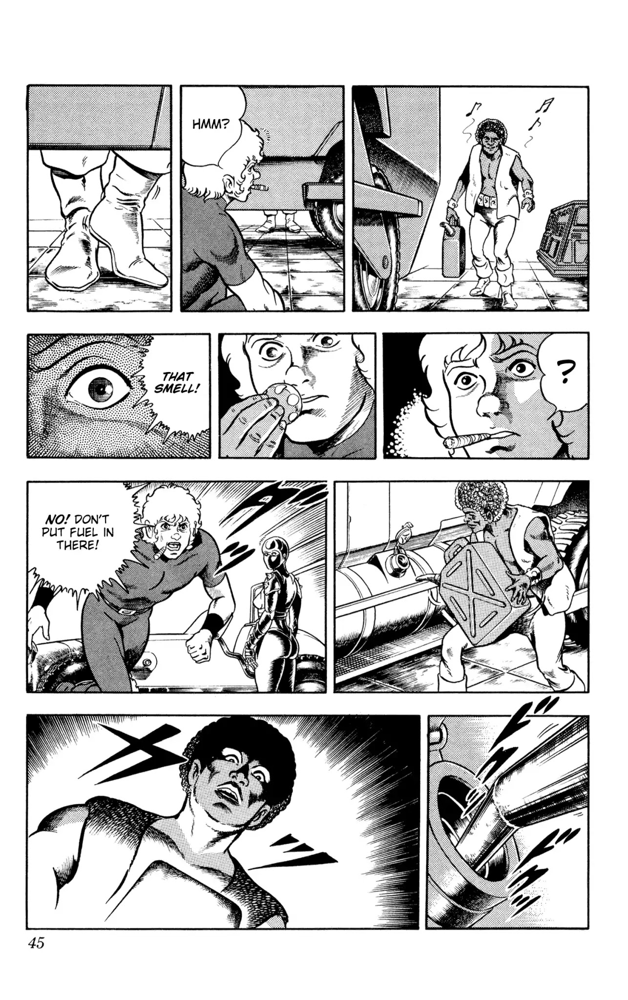 Space Adventure Cobra Chapter 10.16 page 45 - Vol.10 Chapter 16: The Extradimensional Race