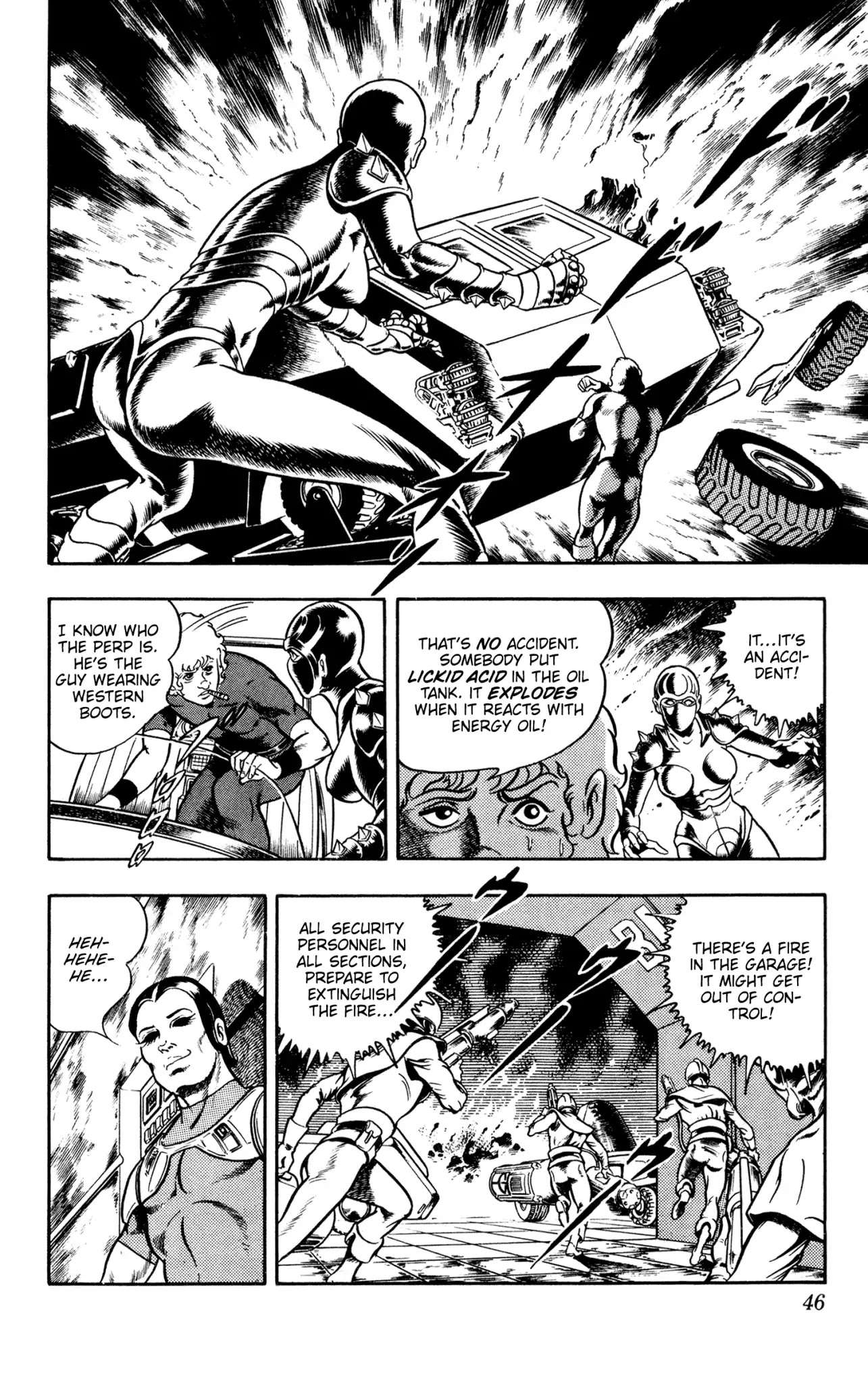 Space Adventure Cobra Chapter 10.16 page 46 - Vol.10 Chapter 16: The Extradimensional Race