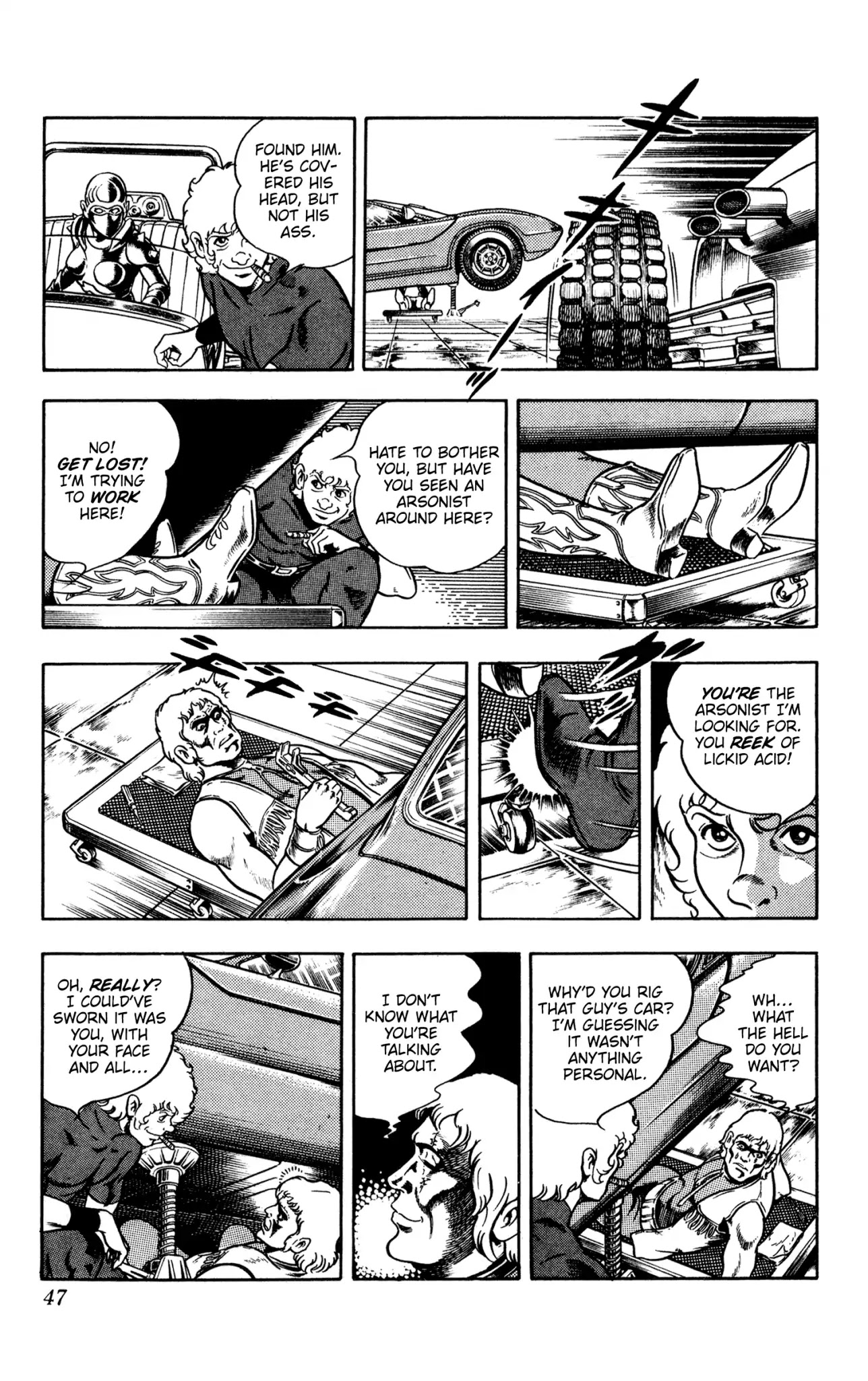 Space Adventure Cobra Chapter 10.16 page 47 - Vol.10 Chapter 16: The Extradimensional Race