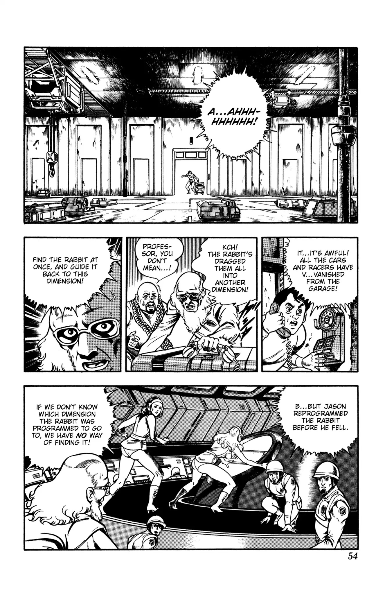 Space Adventure Cobra Chapter 10.16 page 54 - Vol.10 Chapter 16: The Extradimensional Race