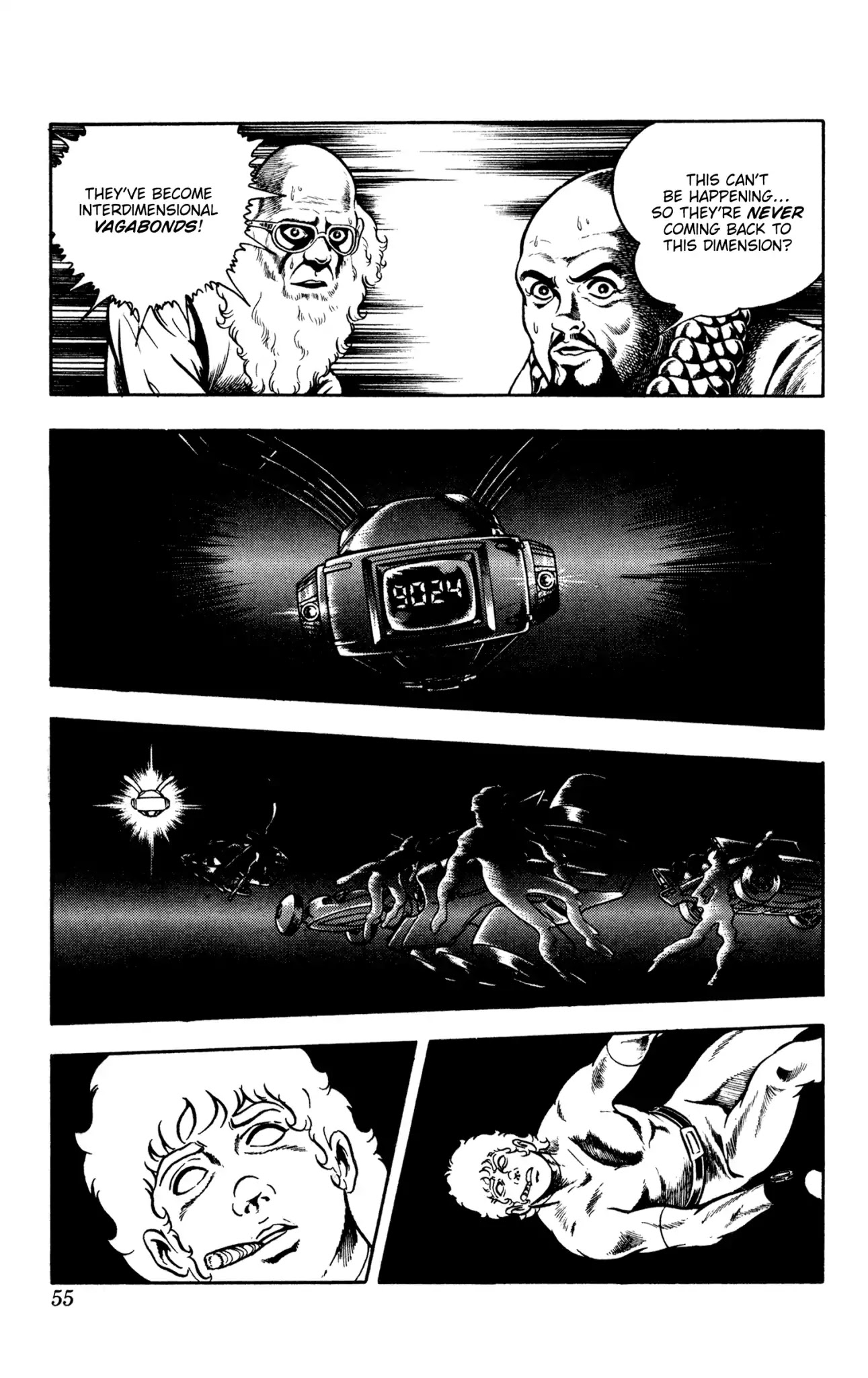 Space Adventure Cobra Chapter 10.16 page 55 - Vol.10 Chapter 16: The Extradimensional Race