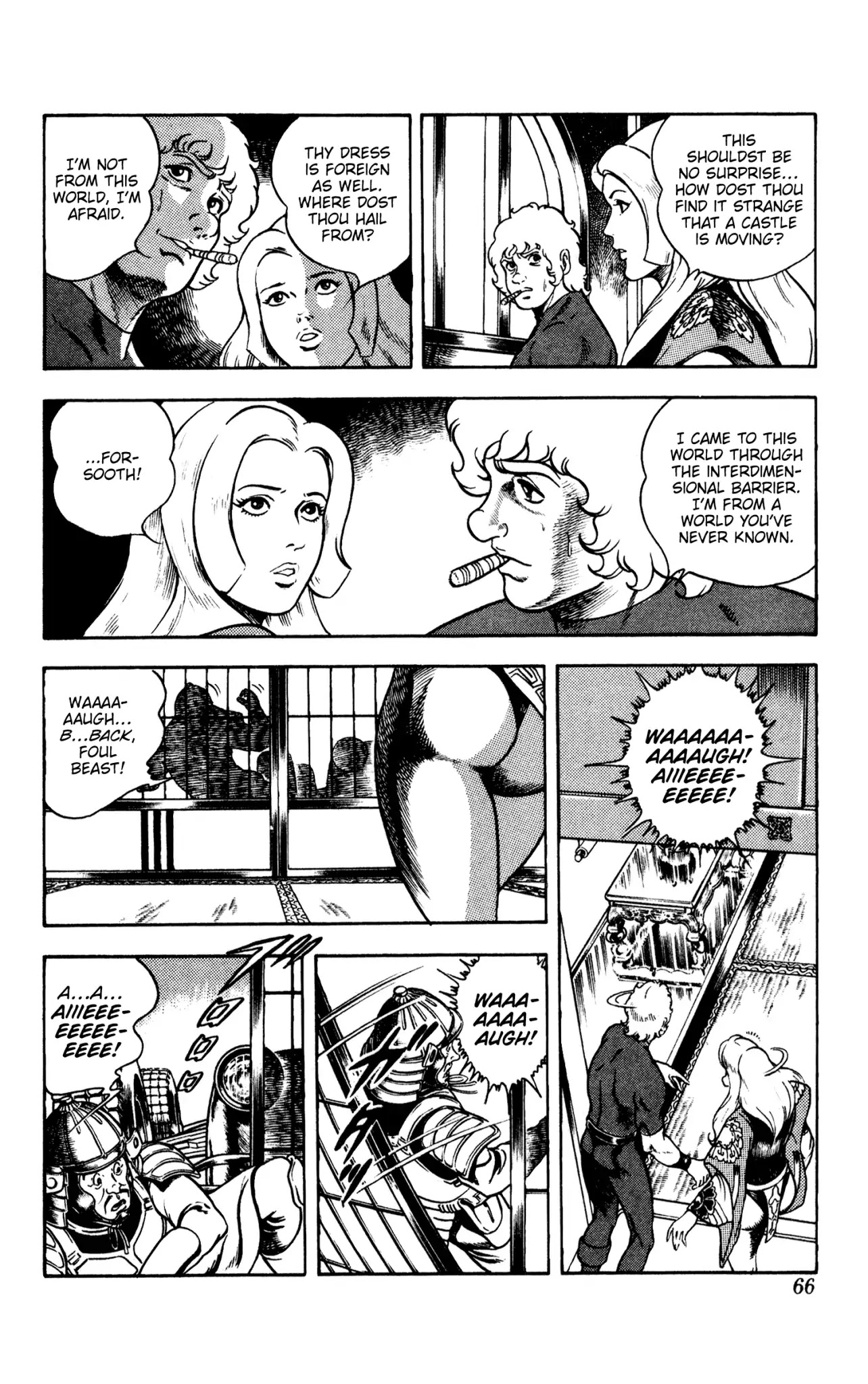 Space Adventure Cobra Chapter 10.16 page 66 - Vol.10 Chapter 16: The Extradimensional Race