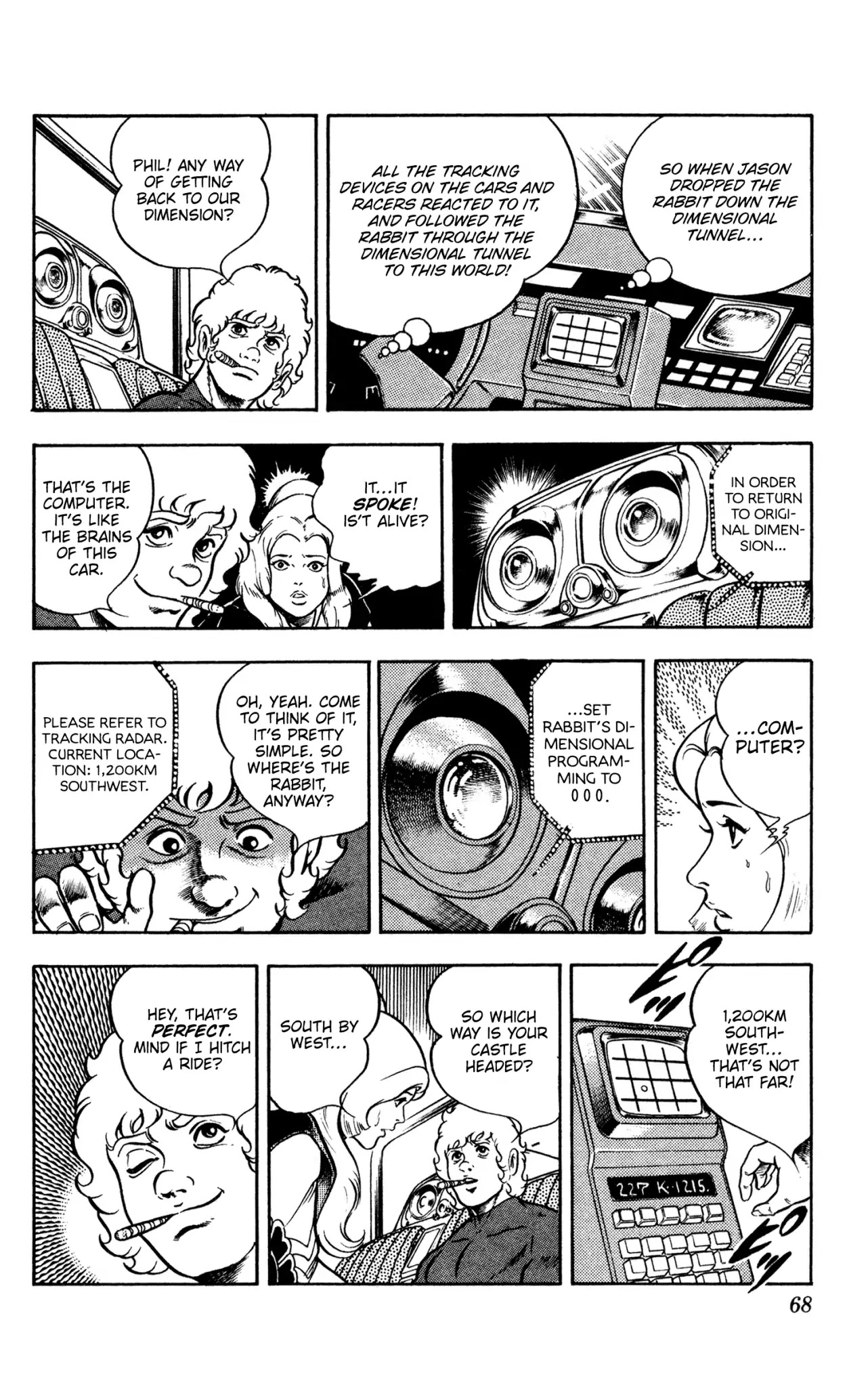 Space Adventure Cobra Chapter 10.16 page 68 - Vol.10 Chapter 16: The Extradimensional Race