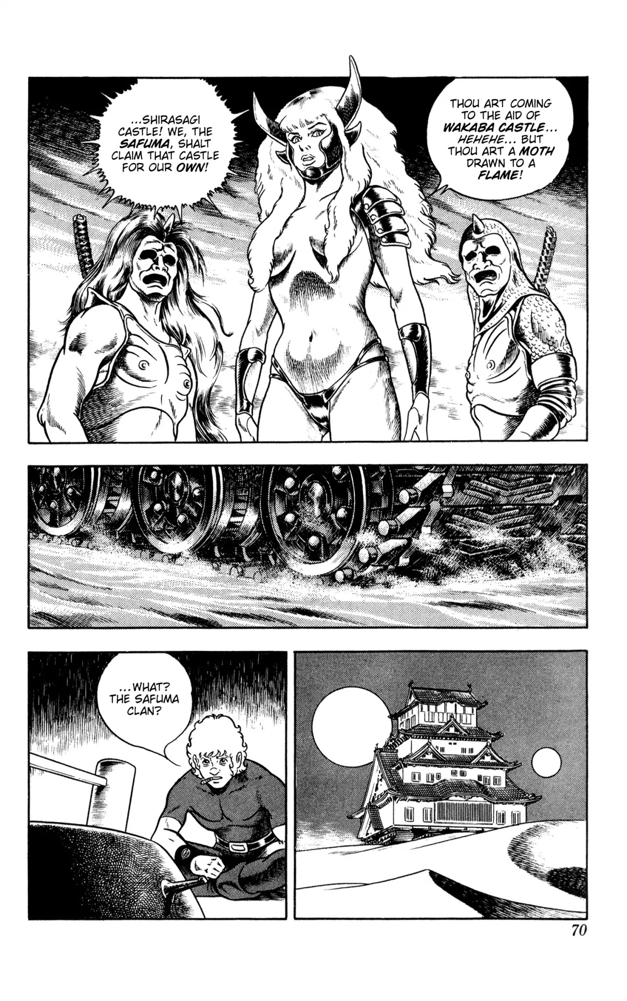 Space Adventure Cobra Chapter 10.16 page 70 - Vol.10 Chapter 16: The Extradimensional Race