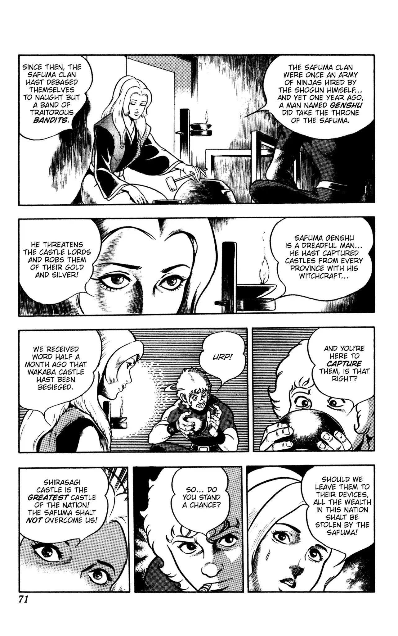 Space Adventure Cobra Chapter 10.16 page 71 - Vol.10 Chapter 16: The Extradimensional Race