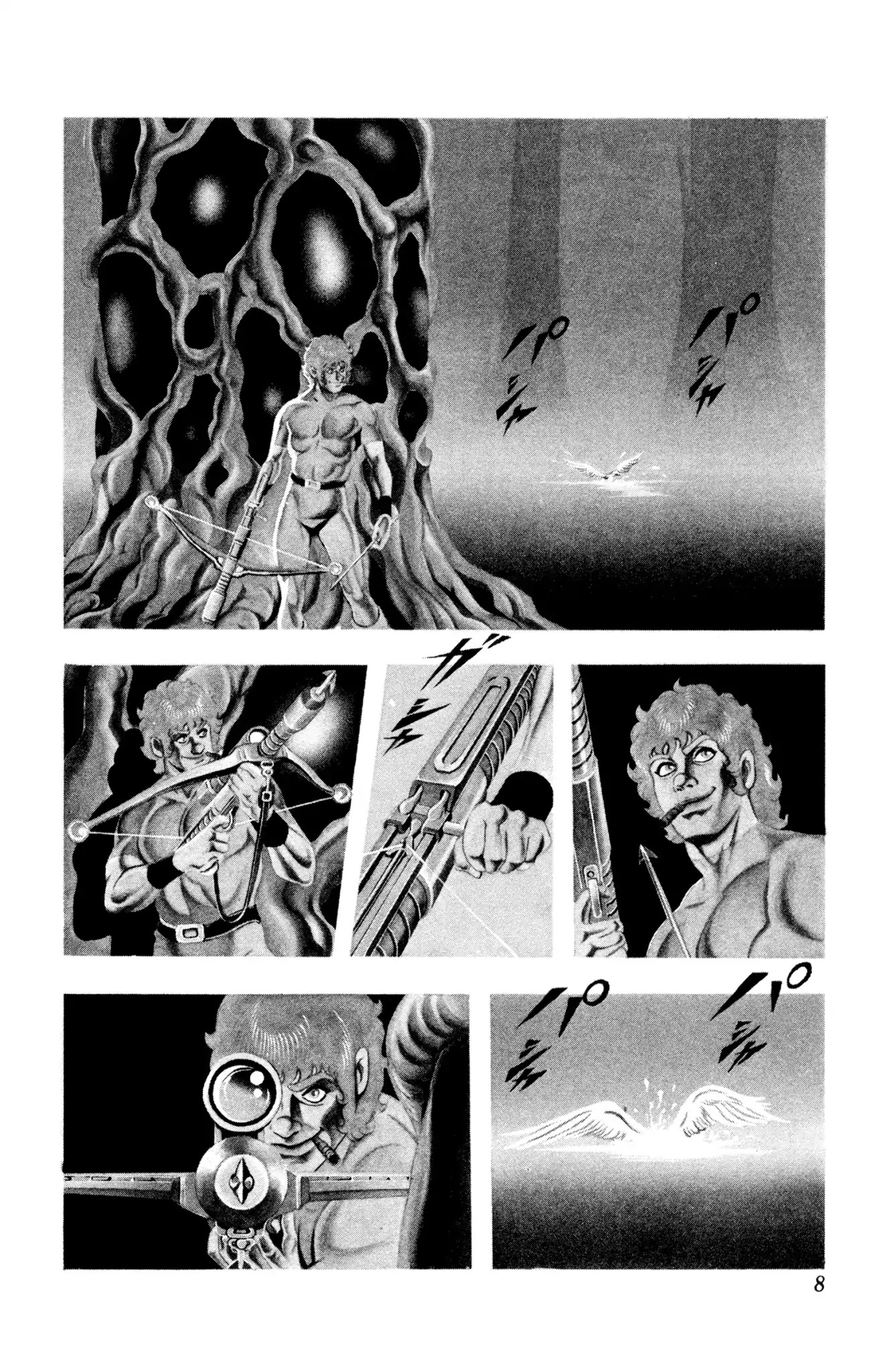 Space Adventure Cobra Chapter 10.16 page 8 - Vol.10 Chapter 16: The Extradimensional Race