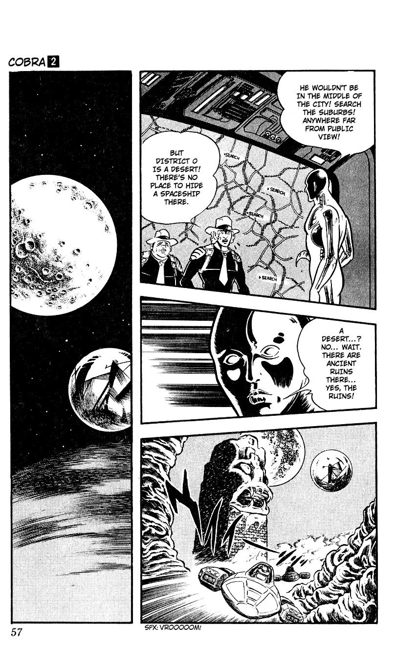 Space Adventure Cobra Chapter 2.2 page 56 - Vol.2 Chapter 2: The Painted Women!