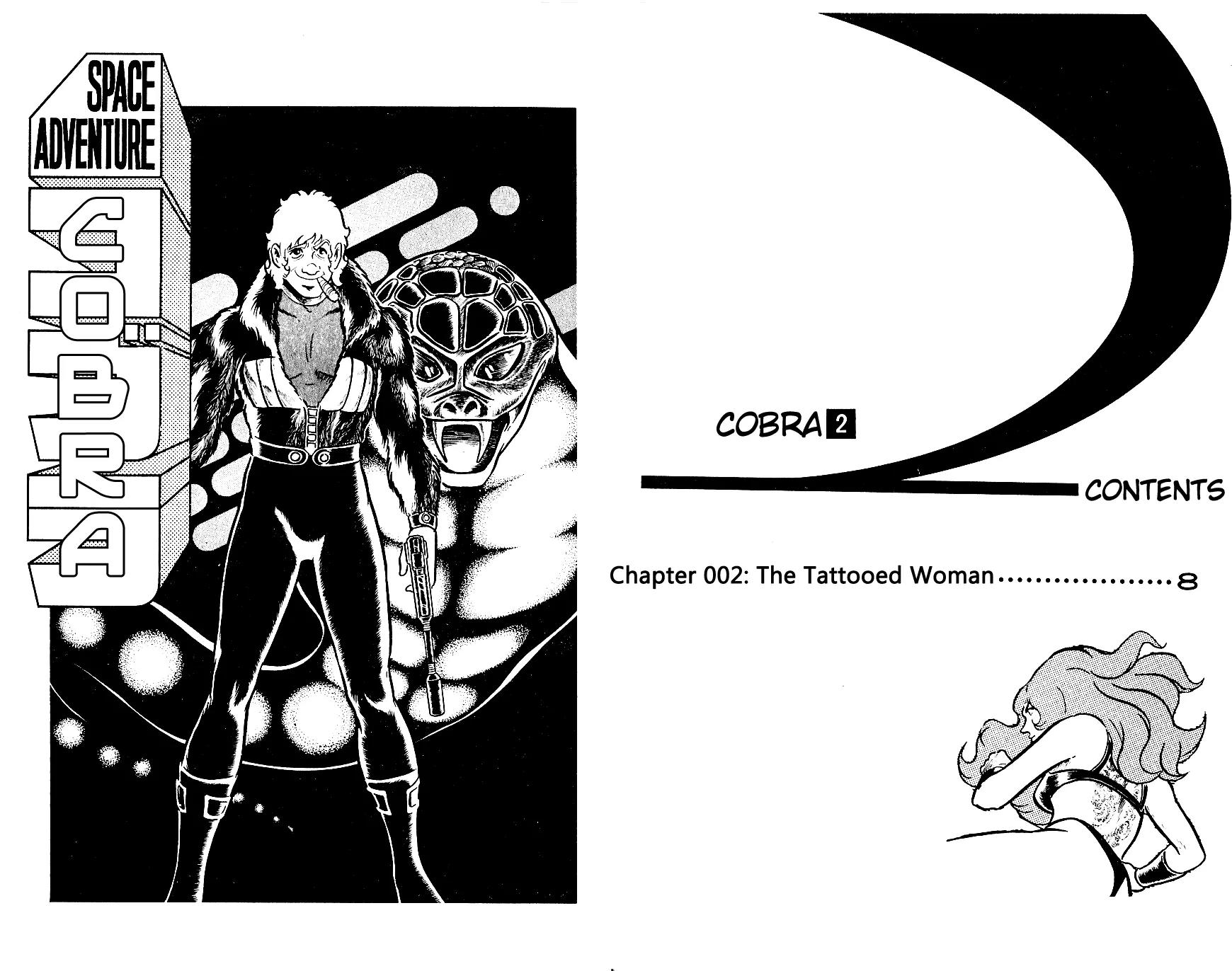 Space Adventure Cobra Chapter 2.2 page 6 - Vol.2 Chapter 2: The Painted Women!