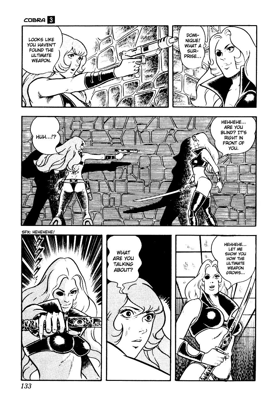 Space Adventure Cobra Chapter 3.3 page 132 - Vol.3 Chapter 3: Secret of the Ultimate Weapon