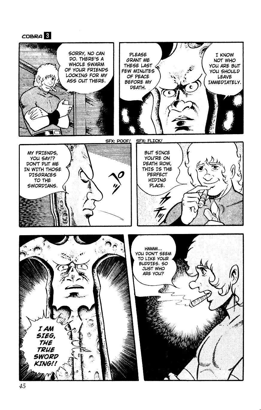Space Adventure Cobra Chapter 3.3 page 44 - Vol.3 Chapter 3: Secret of the Ultimate Weapon