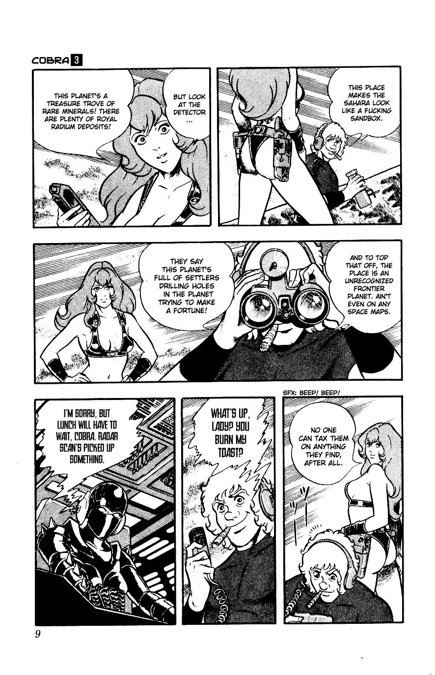 Space Adventure Cobra Chapter 3.3 page 8 - Vol.3 Chapter 3: Secret of the Ultimate Weapon