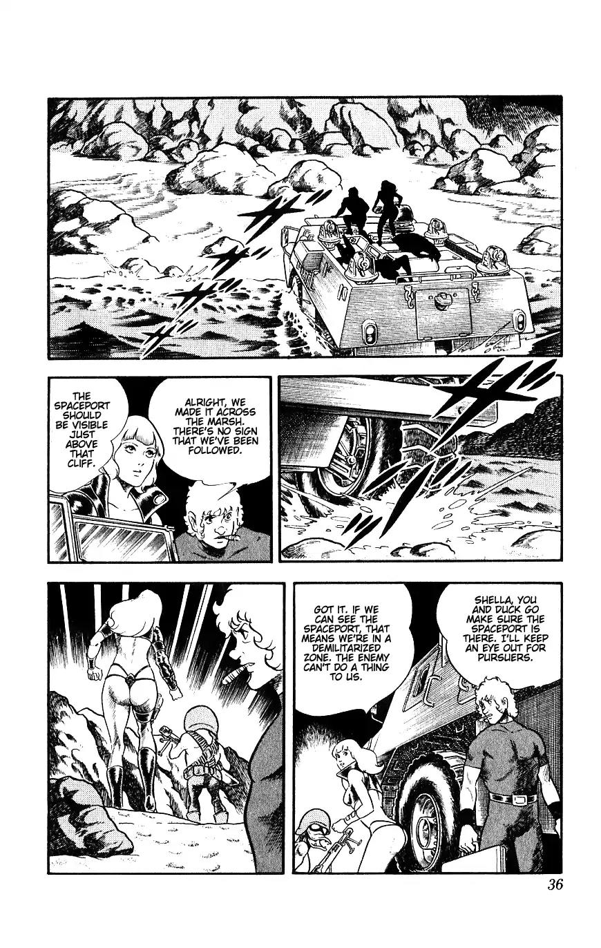 Space Adventure Cobra Chapter 6.9 page 37 - Vol.6 Chapter 9: The Two Sergeants