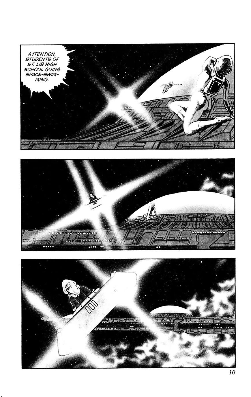 Space Adventure Cobra Chapter 9.15 page 10 - Vol.9 Chapter 15: The Black Dragon King