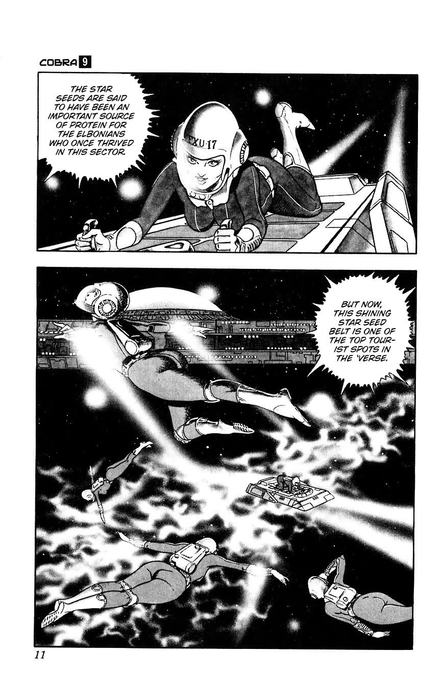 Space Adventure Cobra Chapter 9.15 page 11 - Vol.9 Chapter 15: The Black Dragon King