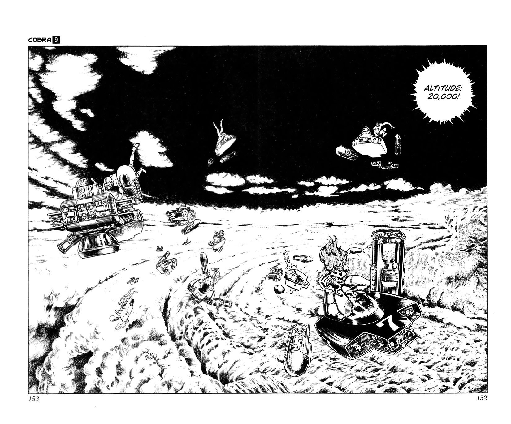 Space Adventure Cobra Chapter 9.15 page 151 - Vol.9 Chapter 15: The Black Dragon King