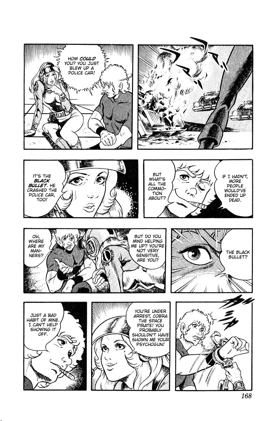 Space Adventure Cobra Chapter 9.15 page 166 - Vol.9 Chapter 15: The Black Dragon King