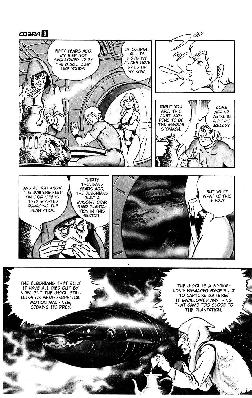 Space Adventure Cobra Chapter 9.15 page 35 - Vol.9 Chapter 15: The Black Dragon King