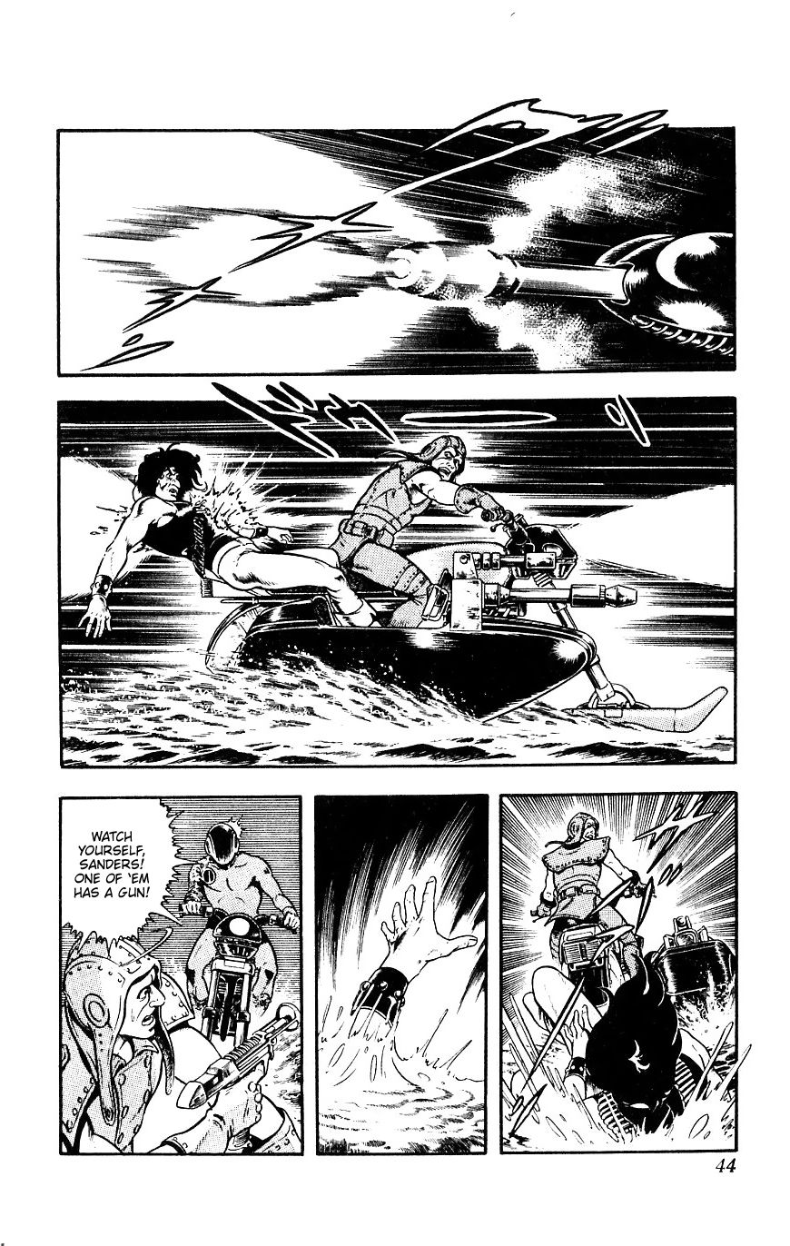 Space Adventure Cobra Chapter 9.15 page 44 - Vol.9 Chapter 15: The Black Dragon King