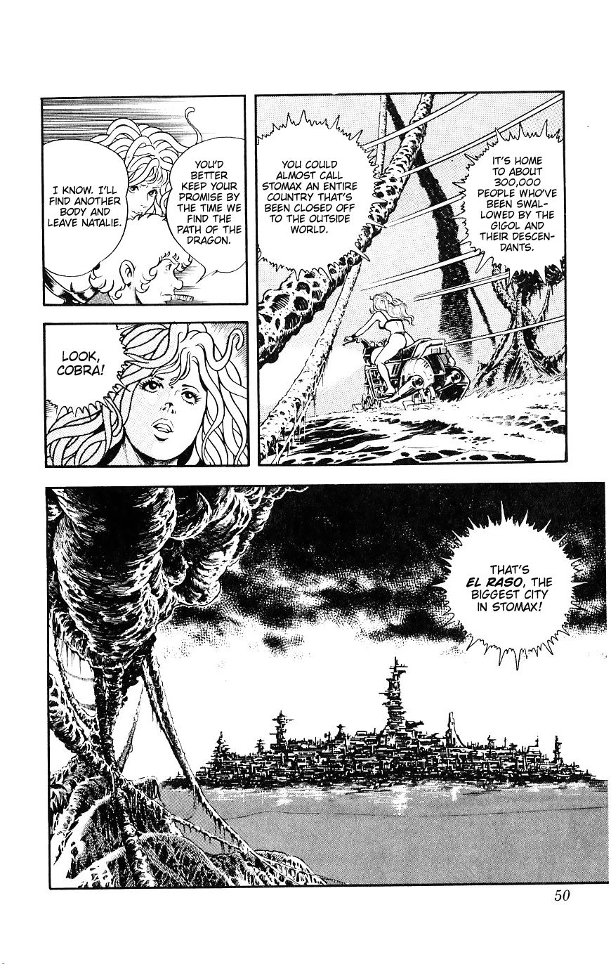 Space Adventure Cobra Chapter 9.15 page 50 - Vol.9 Chapter 15: The Black Dragon King