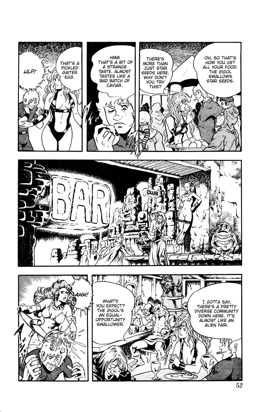 Space Adventure Cobra Chapter 9.15 page 52 - Vol.9 Chapter 15: The Black Dragon King