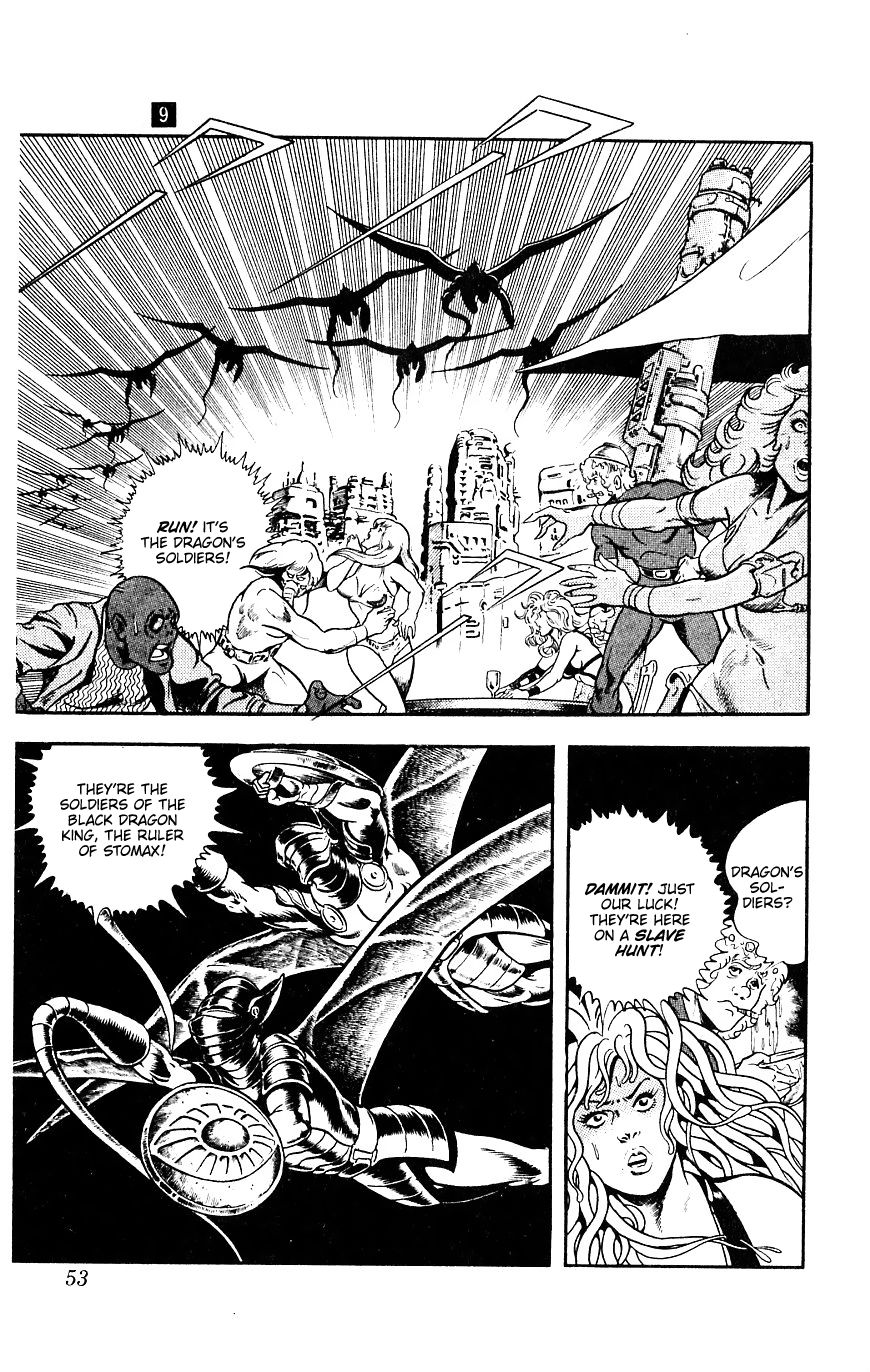 Space Adventure Cobra Chapter 9.15 page 53 - Vol.9 Chapter 15: The Black Dragon King