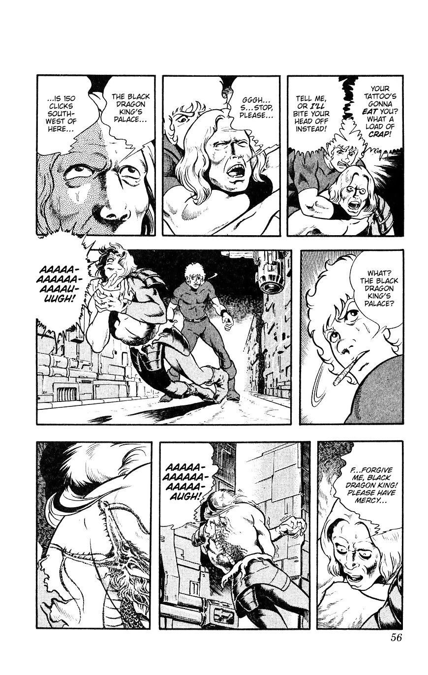 Space Adventure Cobra Chapter 9.15 page 56 - Vol.9 Chapter 15: The Black Dragon King
