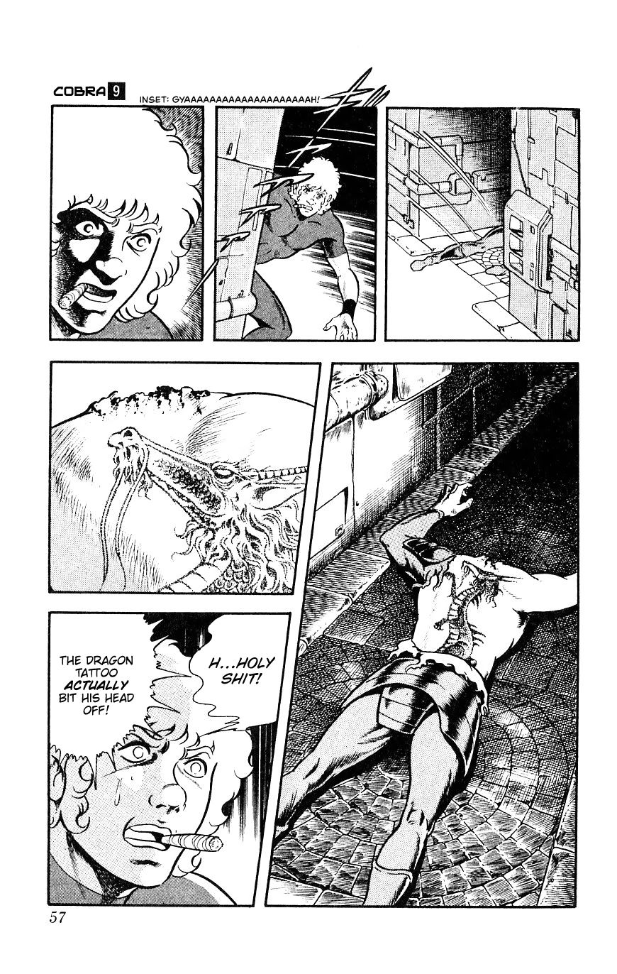 Space Adventure Cobra Chapter 9.15 page 57 - Vol.9 Chapter 15: The Black Dragon King