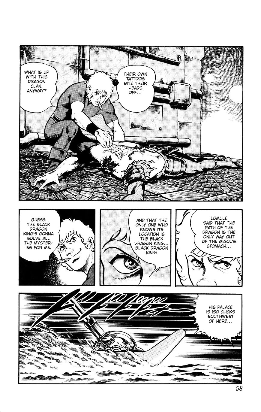 Space Adventure Cobra Chapter 9.15 page 58 - Vol.9 Chapter 15: The Black Dragon King