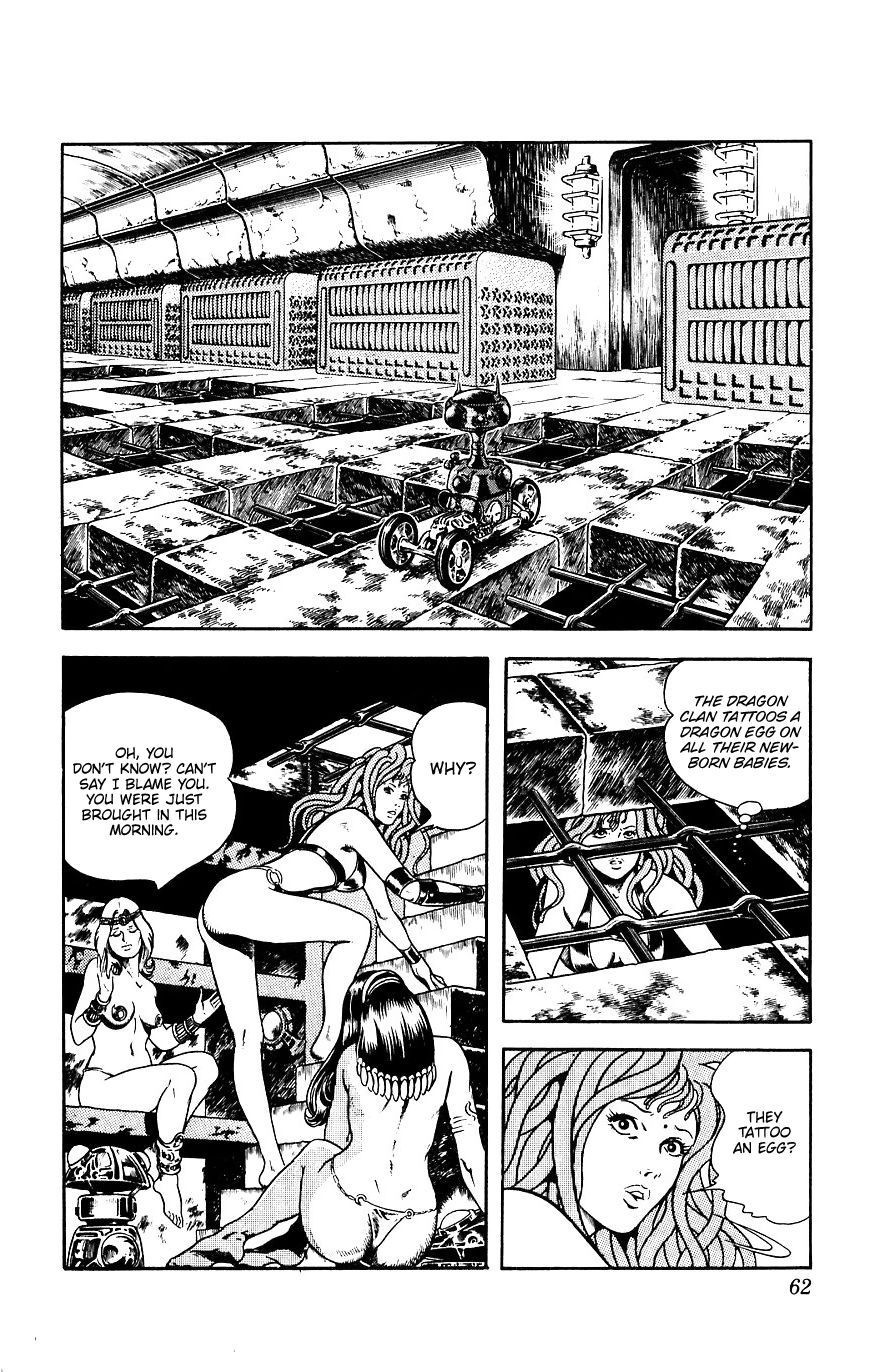 Space Adventure Cobra Chapter 9.15 page 62 - Vol.9 Chapter 15: The Black Dragon King
