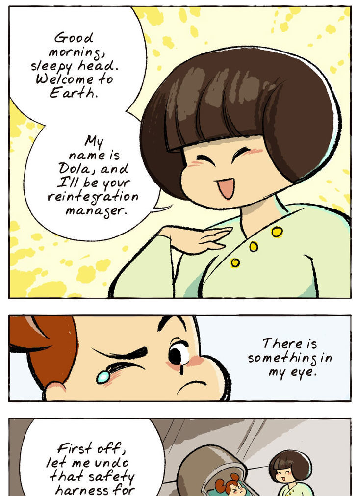 Space Boy Chapter 4 page 1 - Chapter 4