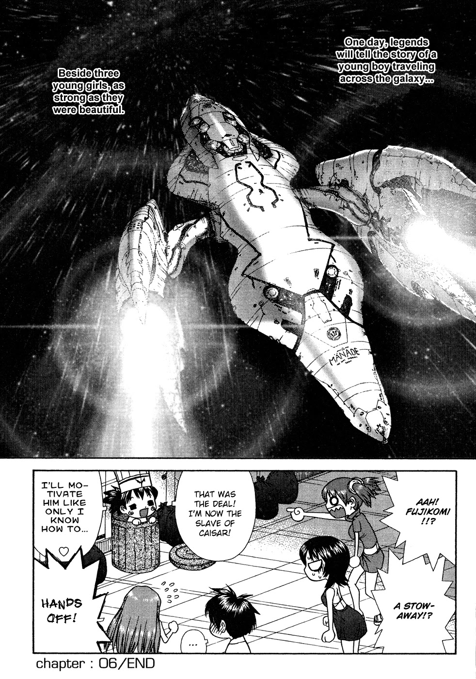 Space Chef Caisar Chapter 6 page 27 - Chapter 6