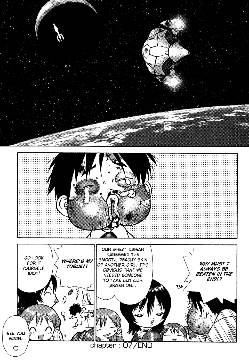Space Chef Caisar Chapter 7 page 33 - Chapter 7 [END]