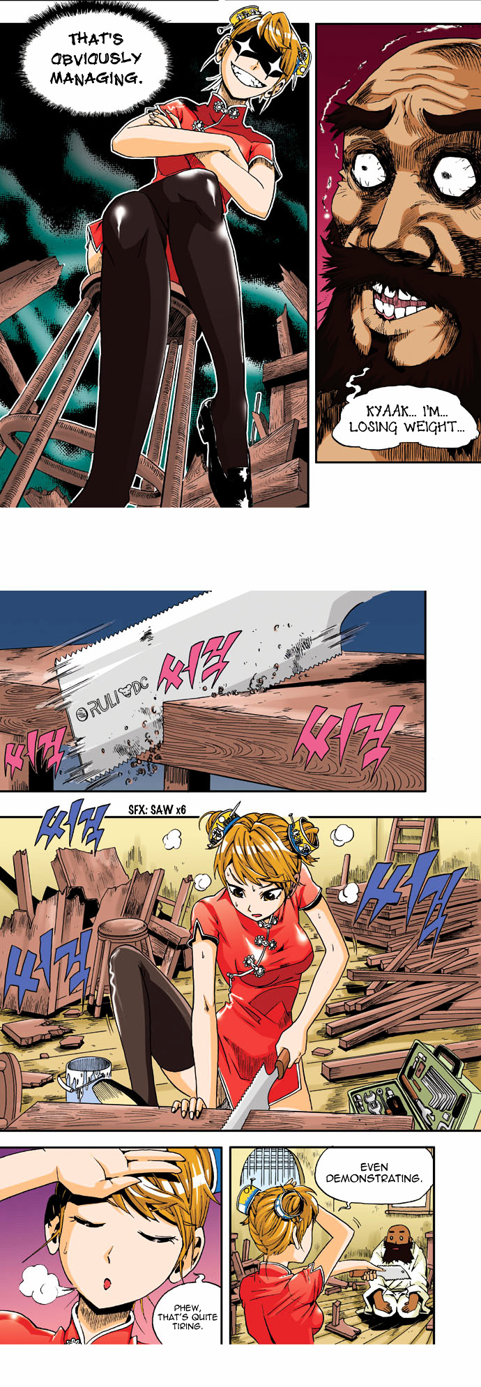 Space China Dress (WON Hyun-Jae) Chapter 2 page 4 - Chapter 2 : Round.2