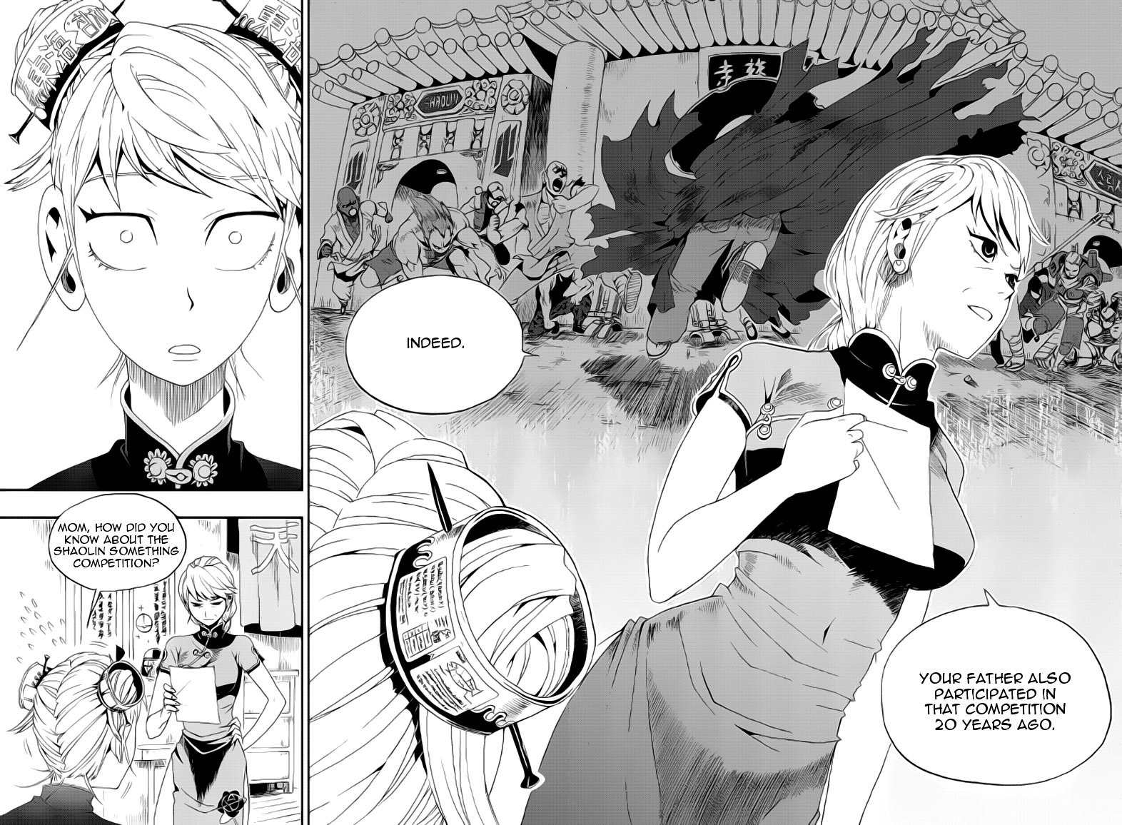 Space China Dress Chapter 3 page 22 - Chapter 3