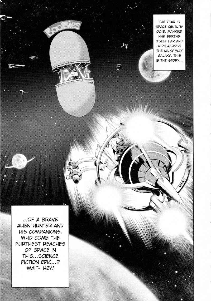 Space Dandy Chapter 2 page 1 - Chapter 2: Misfortune Favors the Bold, Baby
