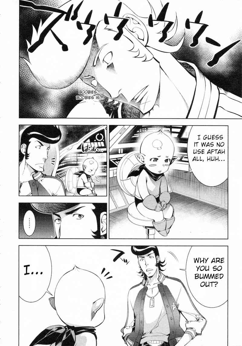 Space Dandy Chapter 2 page 35 - Chapter 2: Misfortune Favors the Bold, Baby
