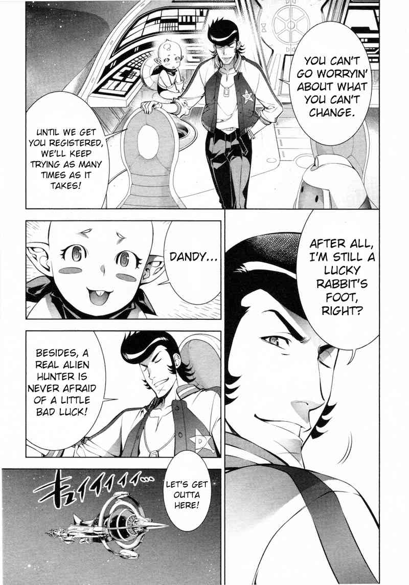 Space Dandy Chapter 2 page 36 - Chapter 2: Misfortune Favors the Bold, Baby