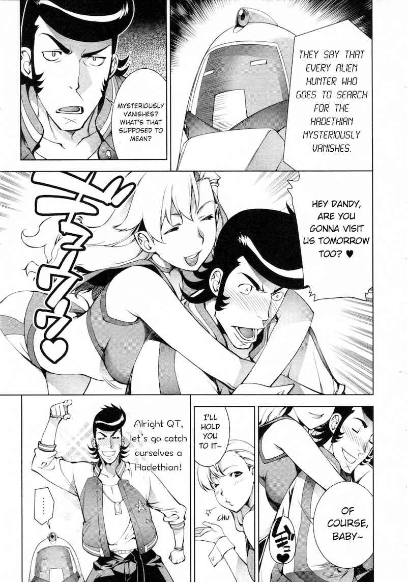 Space Dandy Chapter 2 page 4 - Chapter 2: Misfortune Favors the Bold, Baby