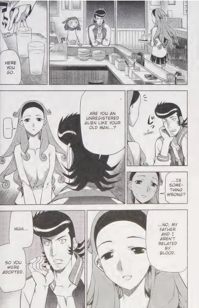 Space Dandy Chapter 4 page 12 - Chapter 4: I Know! Let's Have Some Ramen, Baby