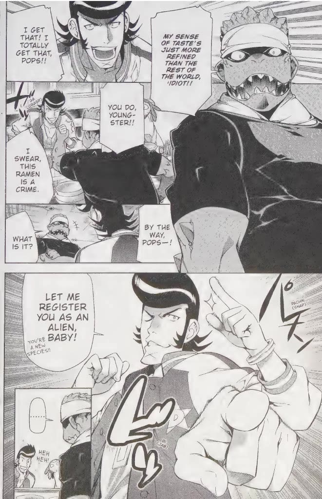 Space Dandy Chapter 4 page 6 - Chapter 4: I Know! Let's Have Some Ramen, Baby