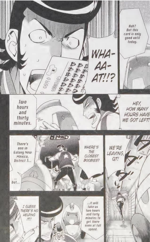 Space Dandy Chapter 5 page 7 - Chapter 5: Occasionally Even the Deceiver Is Deceived, Baby (Part I)