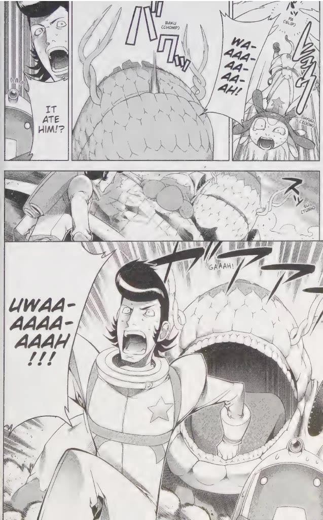 Space Dandy Chapter 6 page 4 - Chapter 6: Occasionally Even the Deceiver Is Deceived, Baby (Part II)
