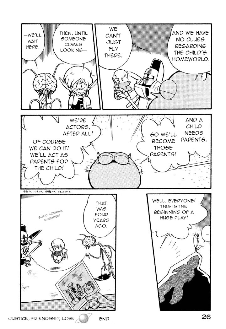 Space Family Carlvinson Chapter 1 page 28 - Chapter 1: Justice, Friendship, Love