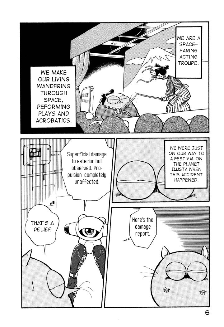 Space Family Carlvinson Chapter 1 page 8 - Chapter 1: Justice, Friendship, Love