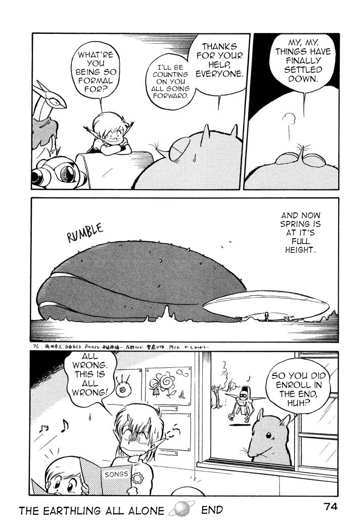 Space Family Carlvinson Chapter 16 page 24 - Chapter 16: The Earthling All Alone
