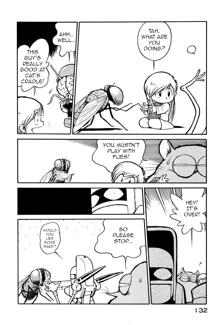 Space Family Carlvinson Chapter 19 page 10 - Chapter 19: Horror! The Grotesque Fly-man vs. the Dreadful Electric Being!