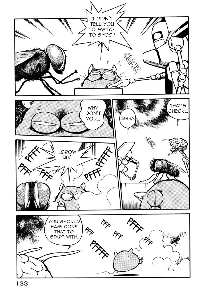 Space Family Carlvinson Chapter 19 page 11 - Chapter 19: Horror! The Grotesque Fly-man vs. the Dreadful Electric Being!