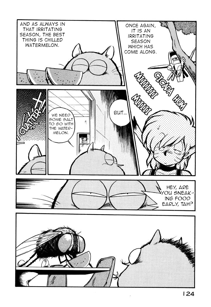 Space Family Carlvinson Chapter 19 page 2 - Chapter 19: Horror! The Grotesque Fly-man vs. the Dreadful Electric Being!